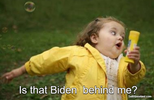 Is that Biden behind me?